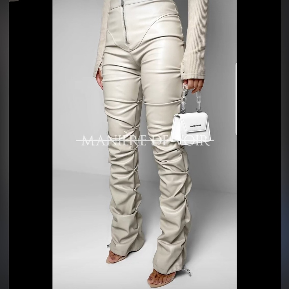 Maniere de Voir vegan tacked pants SOLD OUT (all offers welcome)